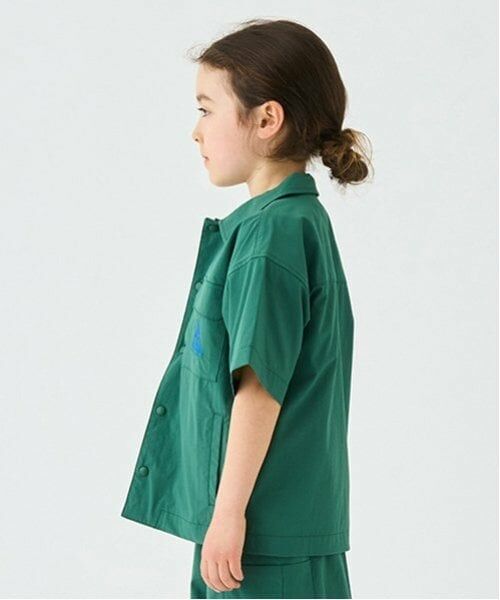 minimal / ミニマル シャツ・ブラウス | 【4WAY】ストレッチハーフスリーブシャツ | 詳細4