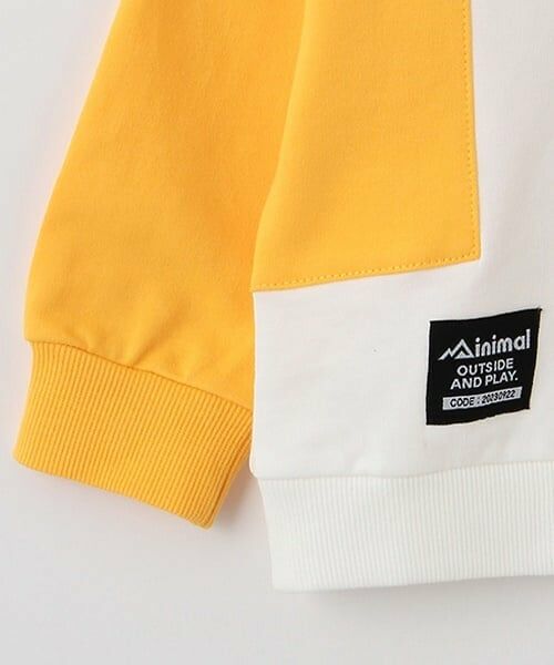 minimal / ミニマル スウェット | ミニ裏毛バイカラークルー | 詳細4