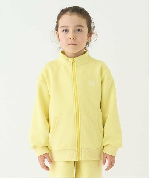 minimal / ミニマル カーディガン・ボレロ | 【撥水】ポンチZIPスタンドカラー（レモン イエロー）