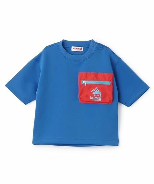 minimal / ミニマル Tシャツ | 【撥水】ポンチ配色ポケットビッグT | 詳細12