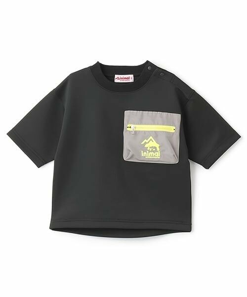 minimal / ミニマル Tシャツ | 【撥水】ポンチ配色ポケットビッグT | 詳細13