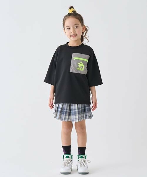 minimal / ミニマル Tシャツ | 【撥水】ポンチ配色ポケットビッグT | 詳細19