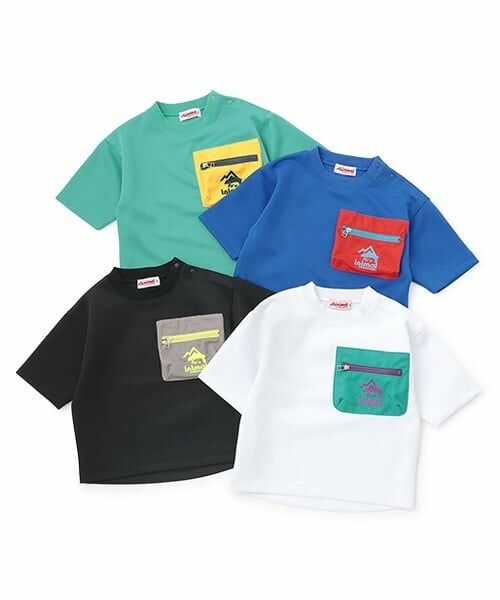 minimal / ミニマル Tシャツ | 【撥水】ポンチ配色ポケットビッグT | 詳細8