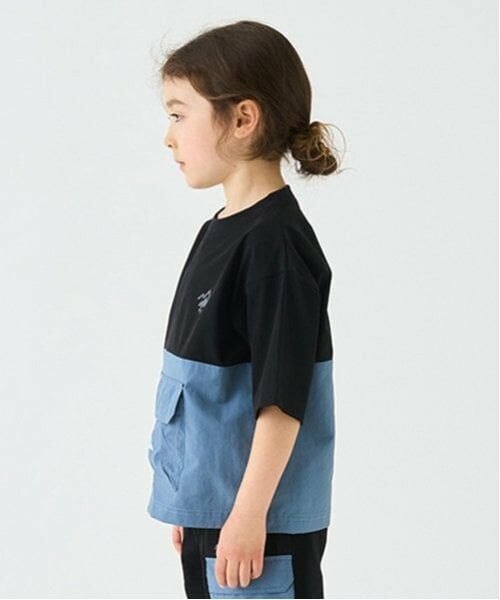 minimal / ミニマル Tシャツ | 【4WAY】ストレッチキリカエシャツ | 詳細1