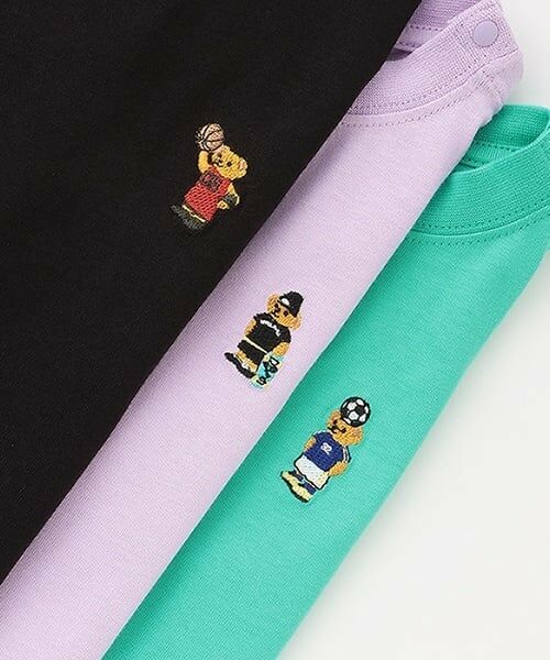 minimal / ミニマル Tシャツ | 【防汚加工】半袖Tシャツ刺しゅうアソート | 詳細4