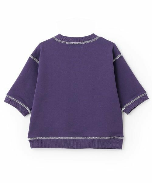 minimal / ミニマル Tシャツ | 配色ステッチ裏毛プリントPO | 詳細1