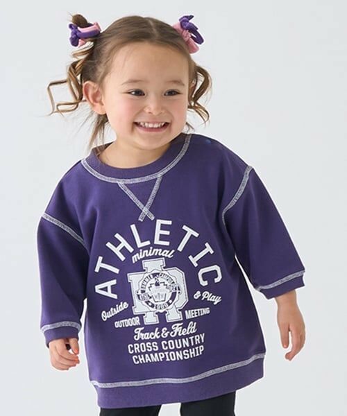 minimal / ミニマル Tシャツ | 配色ステッチ裏毛プリントPO | 詳細10