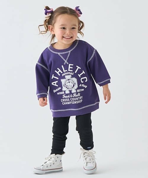 minimal / ミニマル Tシャツ | 配色ステッチ裏毛プリントPO | 詳細13