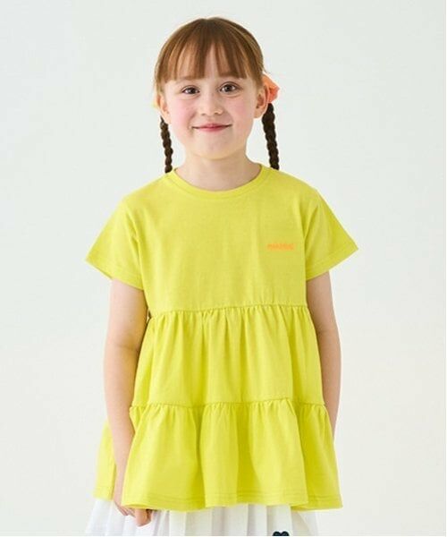 minimal / ミニマル その他トップス | 【防汚加工】ティアードチュニック（黄）