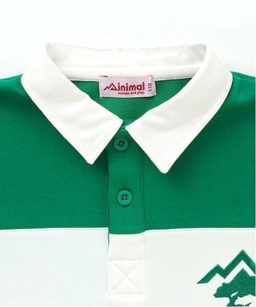 minimal / ミニマル Tシャツ | 【撥水】ポンチ刺しゅうラガーシャツ | 詳細20