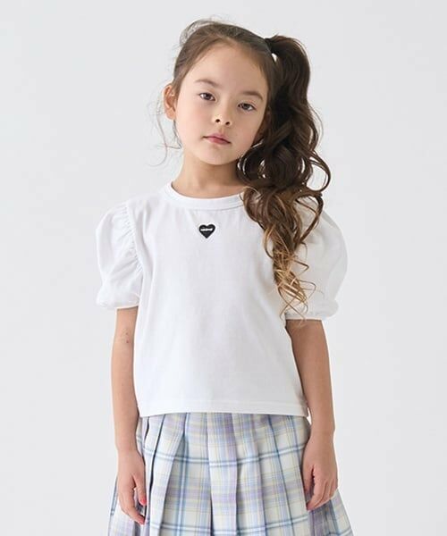 minimal / ミニマル Tシャツ | 【防汚加工】パフスリーブTシャツ（白）