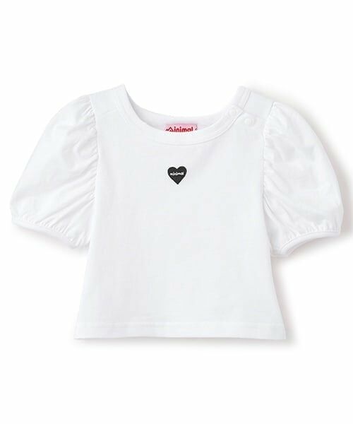 minimal / ミニマル Tシャツ | 【防汚加工】パフスリーブTシャツ | 詳細10