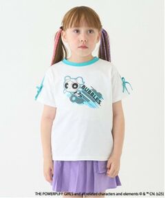 【防汚加工】【パワーパフ ガールズ】短丈Tシャツ