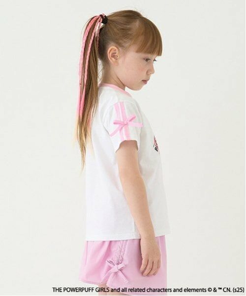 minimal / ミニマル Tシャツ | 【防汚加工】【パワーパフ ガールズ】短丈Tシャツ | 詳細1
