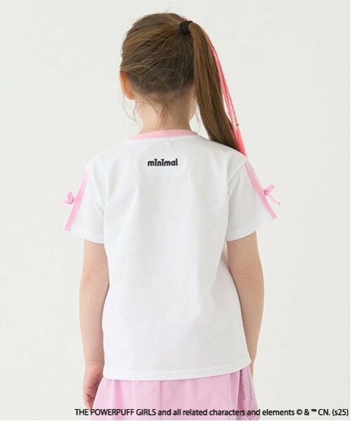 minimal / ミニマル Tシャツ | 【防汚加工】【パワーパフ ガールズ】短丈Tシャツ | 詳細2