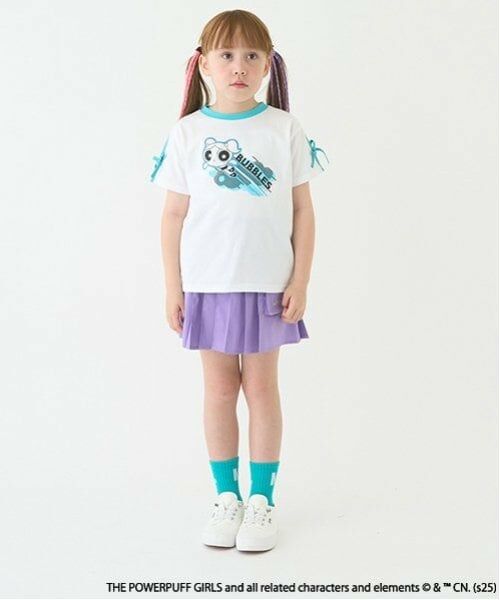 minimal / ミニマル Tシャツ | 【防汚加工】【パワーパフ ガールズ】短丈Tシャツ | 詳細8