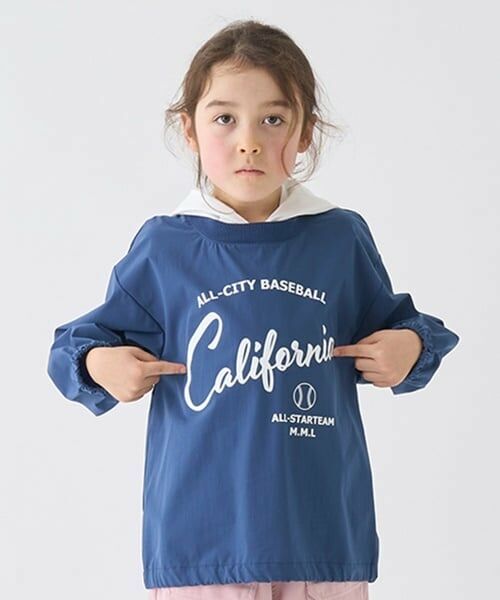 minimal / ミニマル パーカー | 【4WAYストレッチ】【撥水】ナイロンTシャツ（紺）