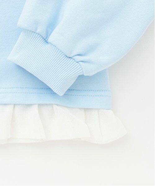 minimal / ミニマル スウェット | 【FROZEN】裏毛裾フリルプルオーバー | 詳細13