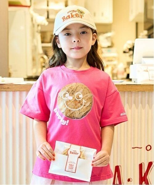 minimal / ミニマル Tシャツ | 【ovgo B.a.k.e.r】アソートcookieＴシャツ（マゼンダ）