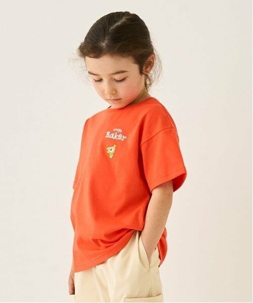 minimal / ミニマル Tシャツ | 【ovgo B.a.k.e.r】アソートキャラクターTシャツ(オレンジ)