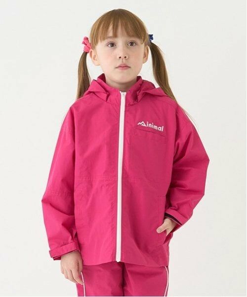 minimal / ミニマル ブルゾン | 【撥水】キリカエマウンテンパーカー（マゼンダ）