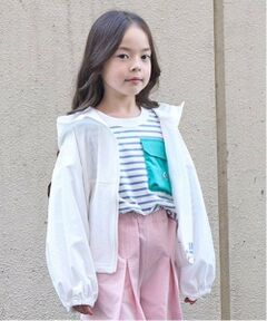 【ストレッチ】サッカー前あきパーカ