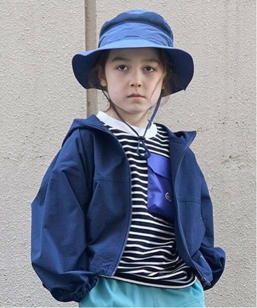 minimal / ミニマル ブルゾン | 【ストレッチ】サッカー前あきパーカ（紺）