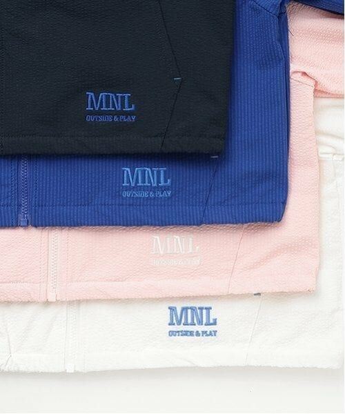 minimal / ミニマル ブルゾン | 【ストレッチ】サッカー前あきパーカ | 詳細18