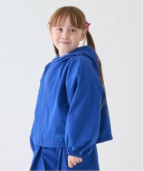 minimal / ミニマル ブルゾン | 【ストレッチ】サッカー前あきパーカ | 詳細4