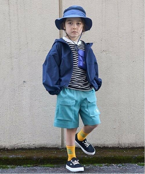 minimal / ミニマル ブルゾン | 【ストレッチ】サッカー前あきパーカ | 詳細7