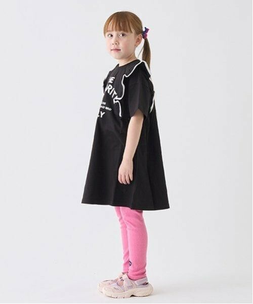 minimal / ミニマル ミニ丈・ひざ丈ワンピース | 【防汚加工】肩フリルワンピ | 詳細18