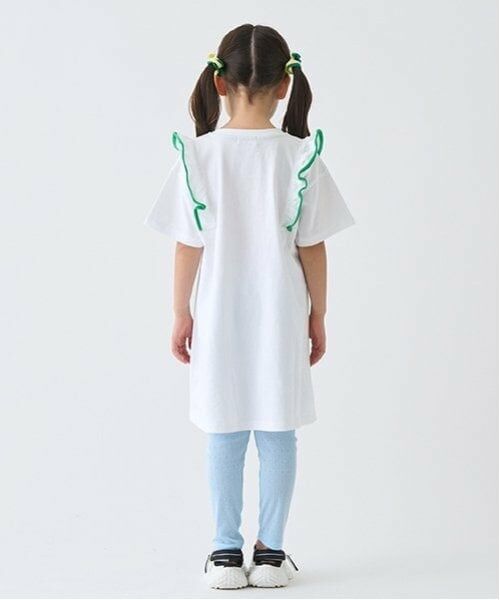 minimal / ミニマル ミニ丈・ひざ丈ワンピース | 【防汚加工】肩フリルワンピ | 詳細21