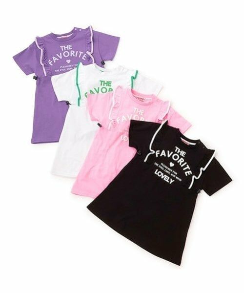 minimal / ミニマル ミニ丈・ひざ丈ワンピース | 【防汚加工】肩フリルワンピ | 詳細8