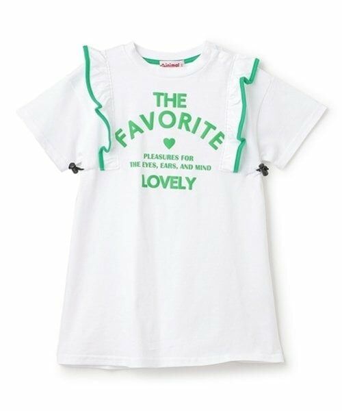 minimal / ミニマル ミニ丈・ひざ丈ワンピース | 【防汚加工】肩フリルワンピ | 詳細9