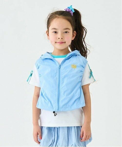 minimal / ミニマル ダウンジャケット・ベスト | 【撥水】ドロストベスト（サックス）