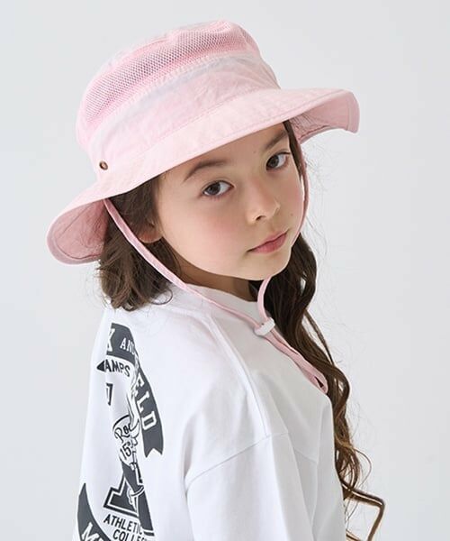 minimal / ミニマル ハット | メッシュ切替ハット（ライト ピンク）