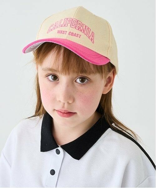 minimal / ミニマル キャップ | バイカラーキャップ（ピンク）