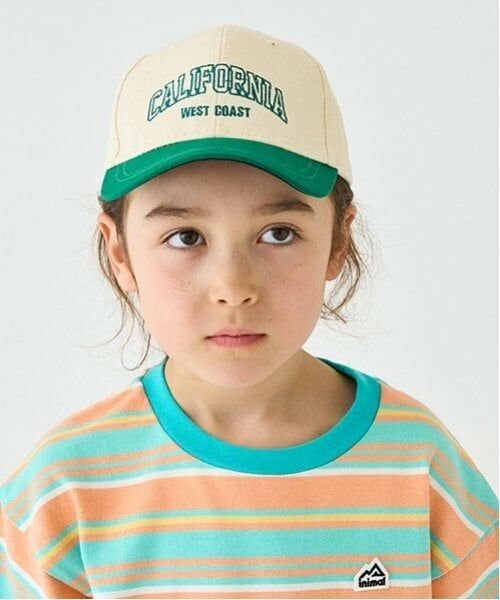 minimal / ミニマル キャップ | バイカラーキャップ（グリーン）