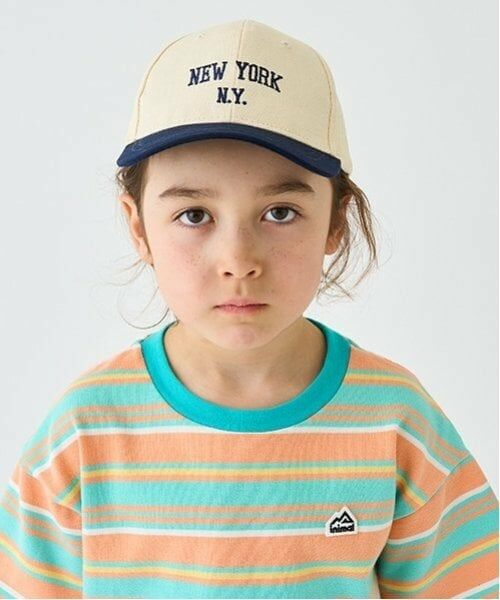 minimal / ミニマル キャップ | バイカラーキャップ（紺）