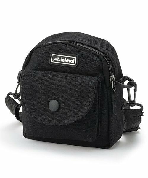 minimal / ミニマル ショルダーバッグ | ショルダーバッグ（黒）