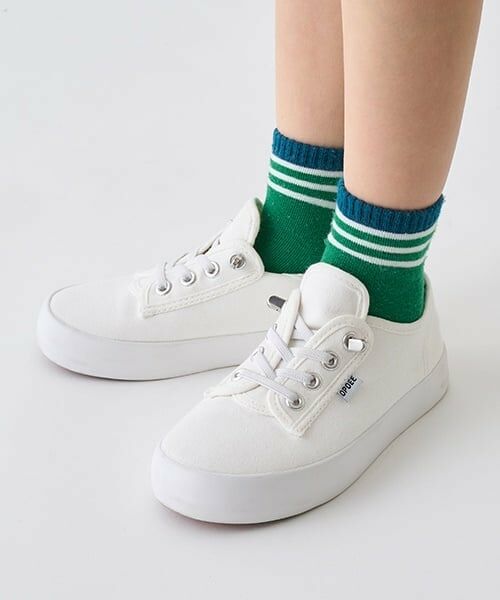 minimal / ミニマル スニーカー | ゴム紐ローカットスニーカー（白）