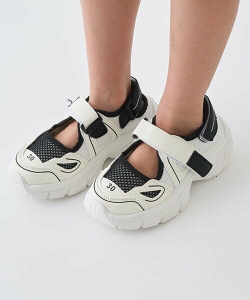 minimal / ミニマル スニーカー | ストラップスニーカー(白)