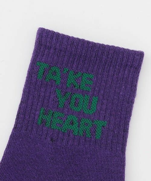 minimal / ミニマル ソックス | レタリングアソートソックス | 詳細2