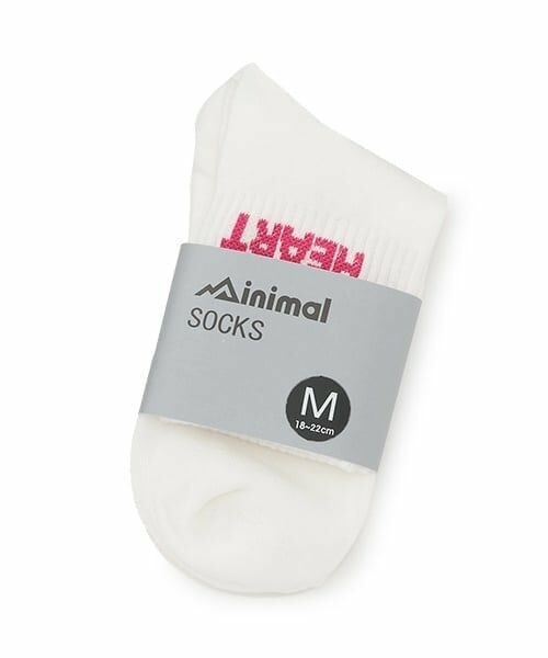 minimal / ミニマル ソックス | レタリングアソートソックス | 詳細6
