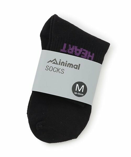 minimal / ミニマル ソックス | レタリングアソートソックス | 詳細10