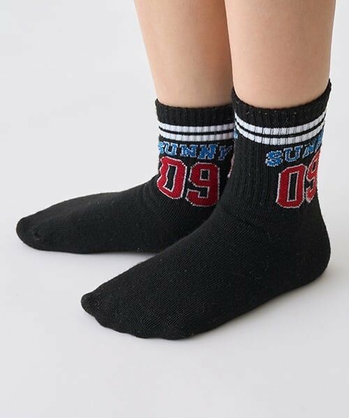 minimal / ミニマル ソックス | ナンバリングアソートソックス（黒）