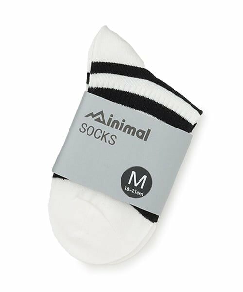 minimal / ミニマル ソックス | ボーダーソックス | 詳細6