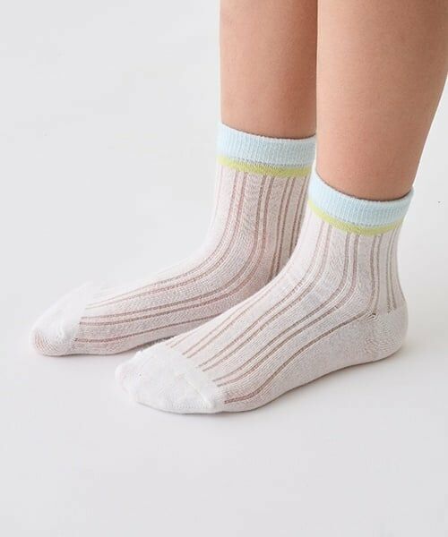 minimal / ミニマル ソックス | バイカラーソックス（白）