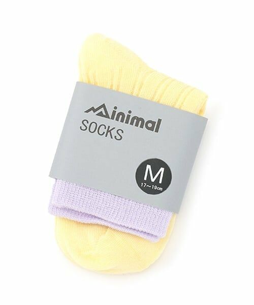 minimal / ミニマル ソックス | バイカラーソックス | 詳細9