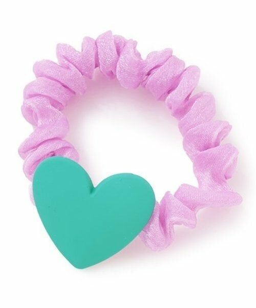 minimal / ミニマル ヘアゴム・シュシュ | ハートヘアポニー（グリーン）